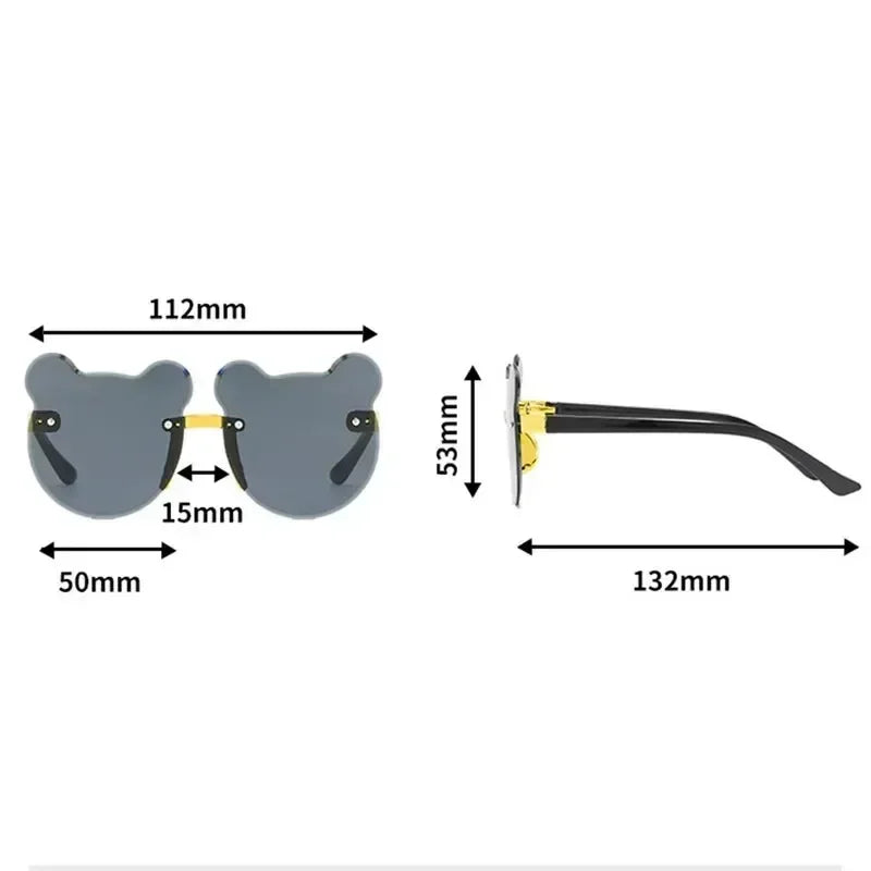 Occhiali da Sole per Bambini “Sunny Bear” – Forma Orsetto UV400